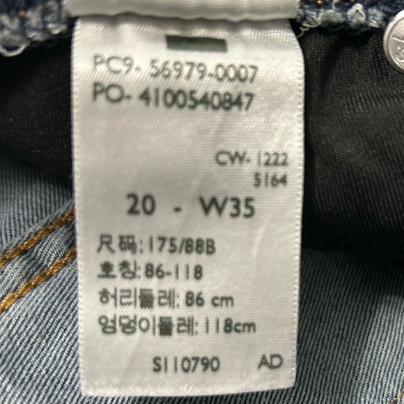 NWT Signature by Levi Strauss Pull On Denim Shorts Size 20 - Picture 8 of 10